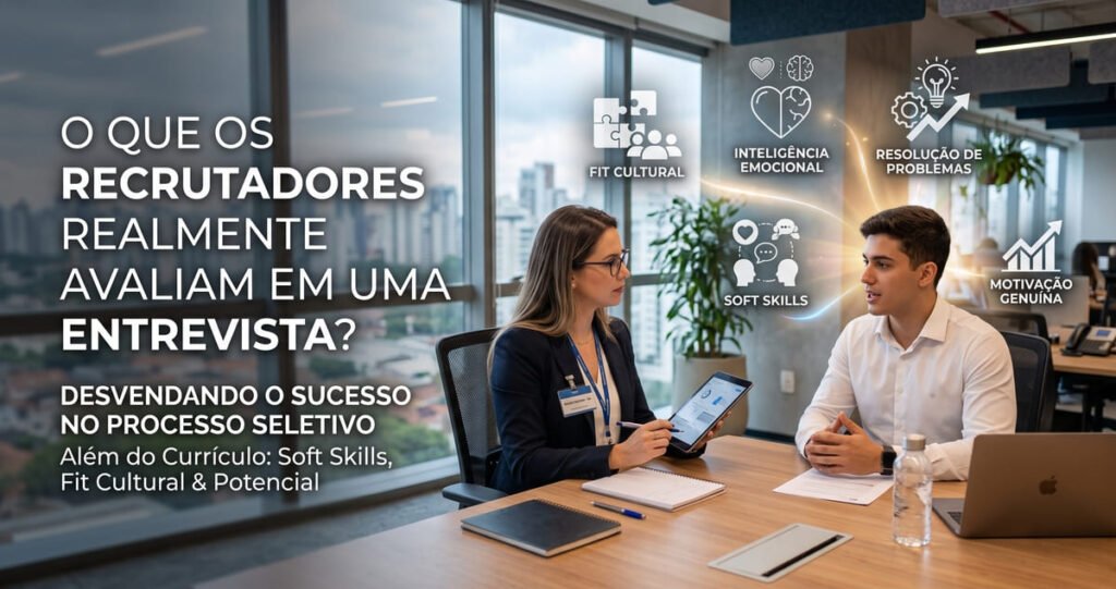 O Que os Recrutadores Realmente Avaliam em uma Entrevista de Emprego?