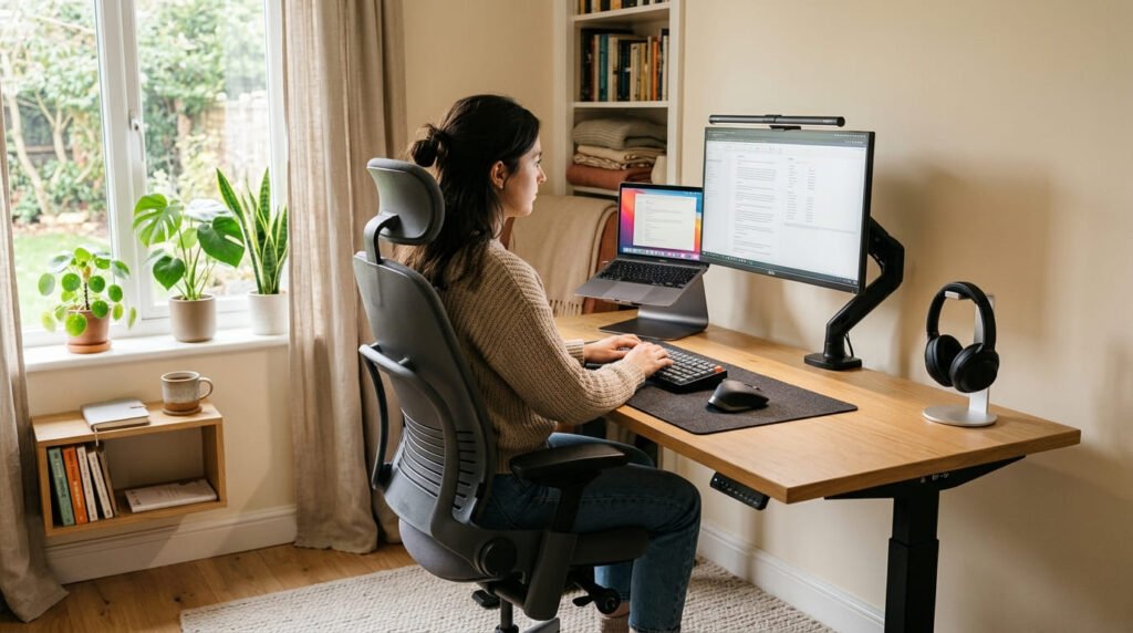 Como Criar um Ambiente de Estudos Ergonômico e Livre de Ruídos em Casa