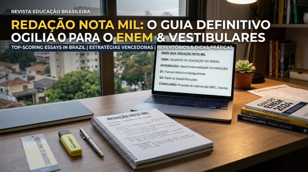 Estrutura de Redação Nota Máxima: Modelos e Esqueletos Aceitos polas Principais Bancas